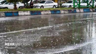 صدور هواشناسی نارنجی؛ رگبار باران و تگرگ در راه تهران