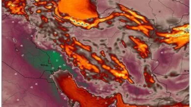 پیش‌بینی افزایش دمای هوای تهران به ۴۰ درجه؛ وزش باد شدید در ۵ استان