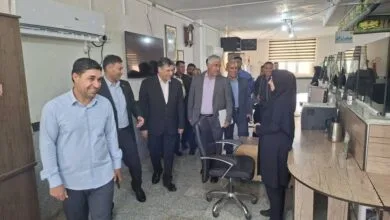 بازدید معاونین گمرک ایران و هیئت همراه از اداره کل گمرکات استان ایلام